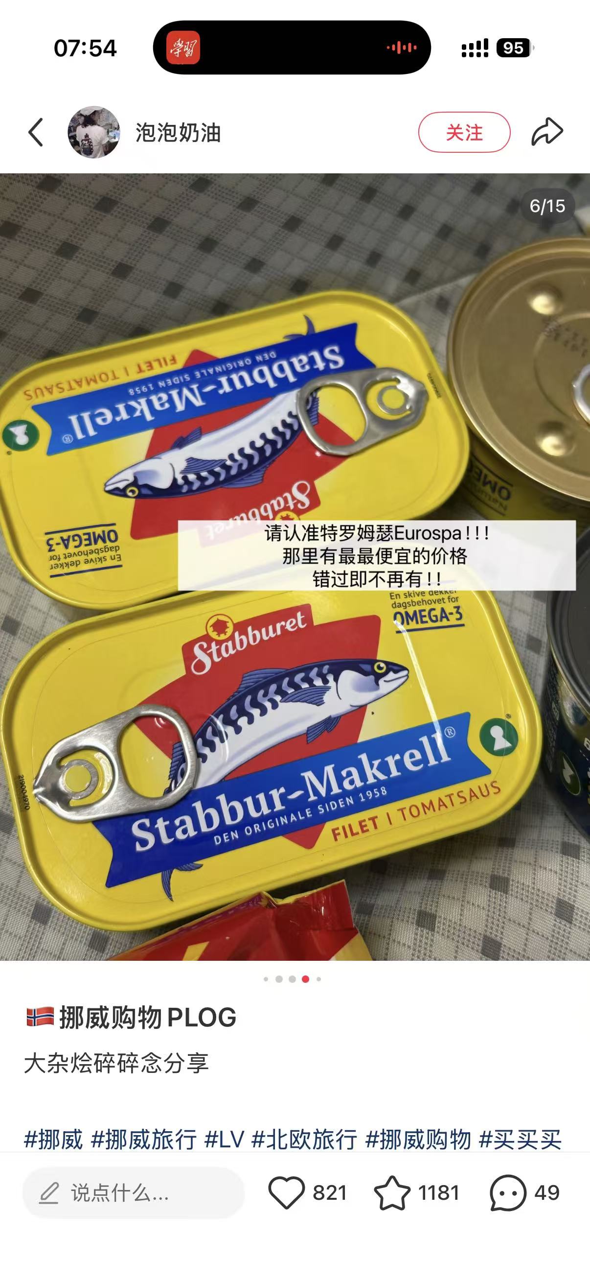 鲭鱼罐头